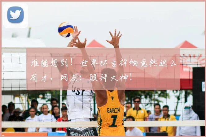谁能想到！世界杯吉祥物竟然这么有才，网友：膜拜大神！